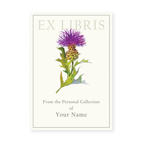 Violet Thistle - Bookplates