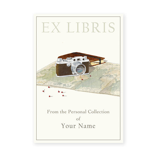 Map and Camera - Bookplates