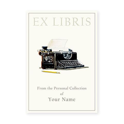 Vintage Typewriter - Bookplates