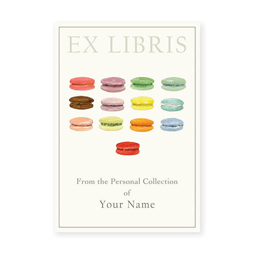 Les Macarons - Bookplates