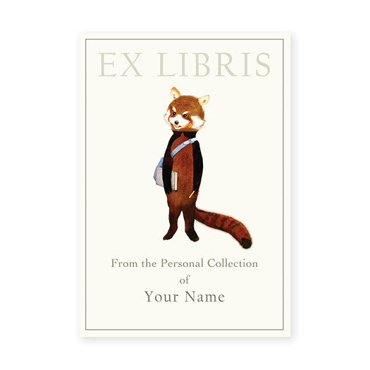 Red Panda - Bookplates