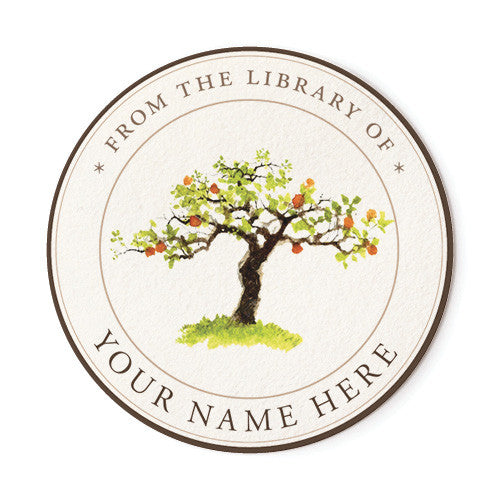 Peach Tree - Ex Libris Medallions