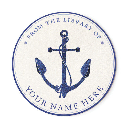 Delftware Anchor - Ex Libris Medallions
