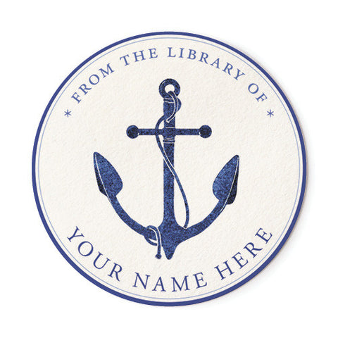 Delftware Anchor - Ex Libris Medallions