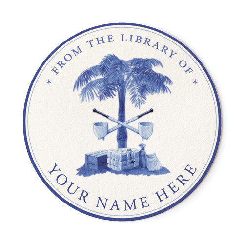 Delftware Palm - Ex Libris Medallions