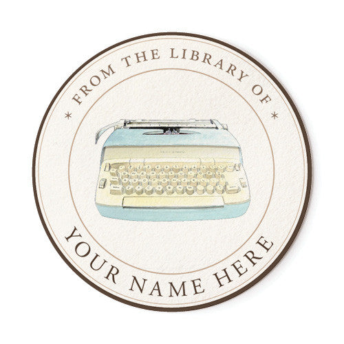 Electric Blue - Ex Libris Medallions