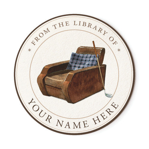 HB and Club - Ex Libris Medallions