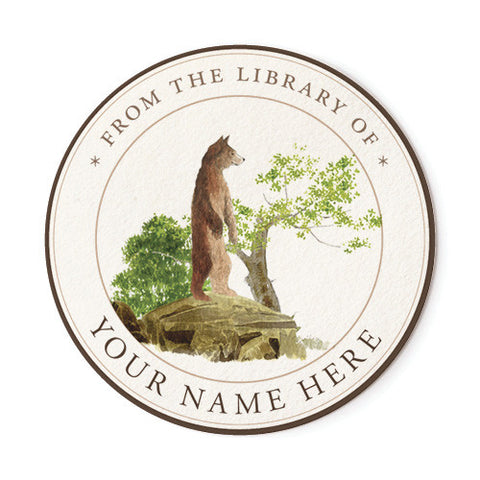Bear Rock - Ex Libris Medallions