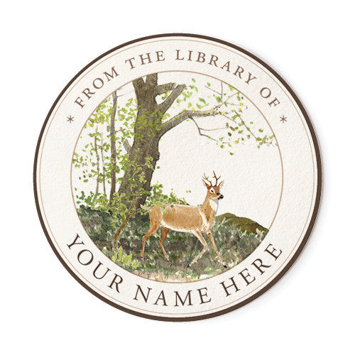 Deer - Ex Libris Medallions