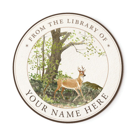 Deer - Ex Libris Medallions