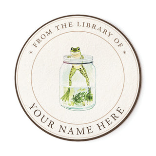 Frog - Ex Libris Medallions