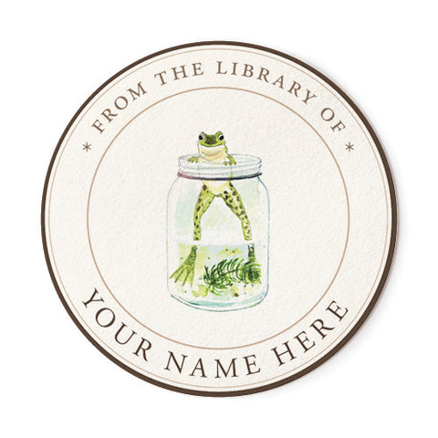 Frog - Ex Libris Medallions