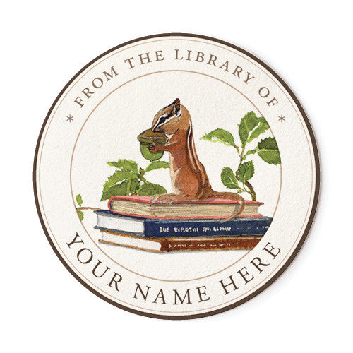 Nuts for Reading - Ex Libris Medallions