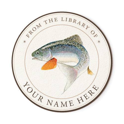 Redfin Trout - Ex Libris Medallions