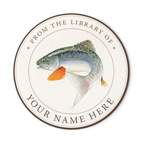 Redfin Trout - Ex Libris Medallions