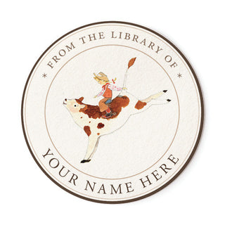 Bronco Sally - Ex Libris Medallions