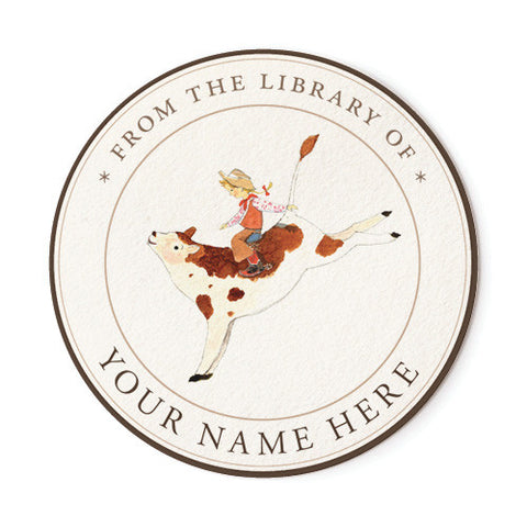 Bronco Sally - Ex Libris Medallions