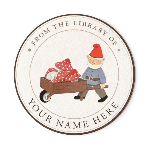 Gnome Harvest - Ex Libris Medallions