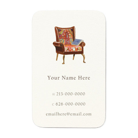 Arrow Chair - Personal Calling Cards