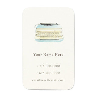Electric Blue - Personal Calling Cards