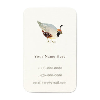 Quail - Personal Calling Cards