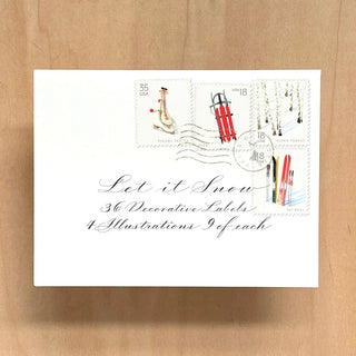 Let It Snow - Decorative Labels