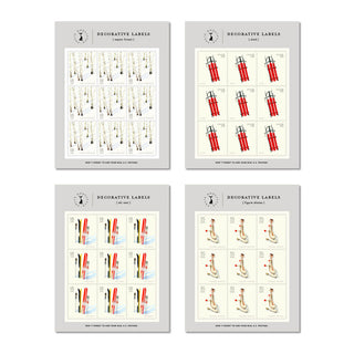 Let It Snow - Decorative Labels