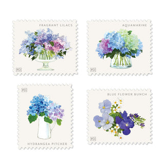 Cerulean Blooms - Decorative Labels