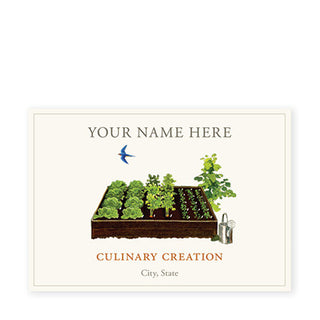 Garden Bed - Canning Labels