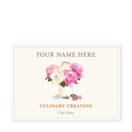 Peony Coast - Canning Labels