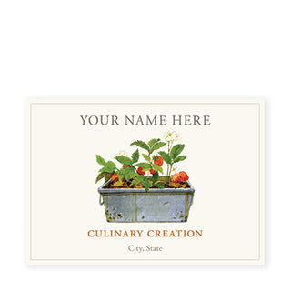 Strawberries - Canning Labels