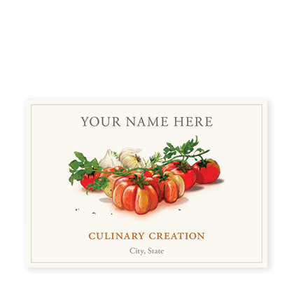 Vine Tomatoes - Canning Labels