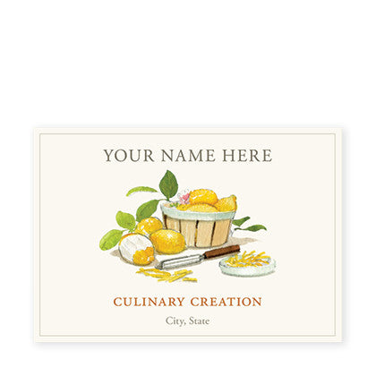 Lemon Basket - Canning Labels