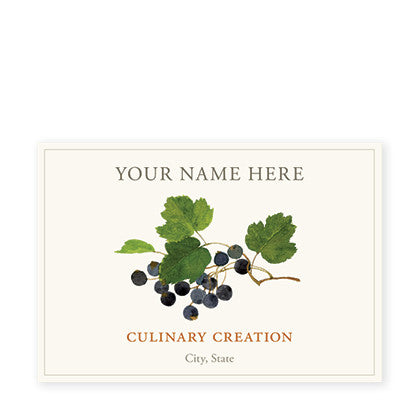 Black Currants - Canning Labels