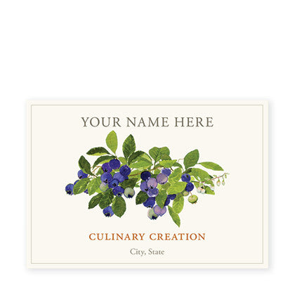 Blueberry Cluster - Canning Labels