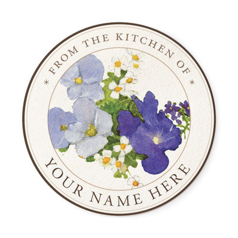 Blue Flower Bunch - Chef Medallions