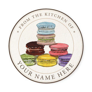 Macarons Display - Chef Medallions