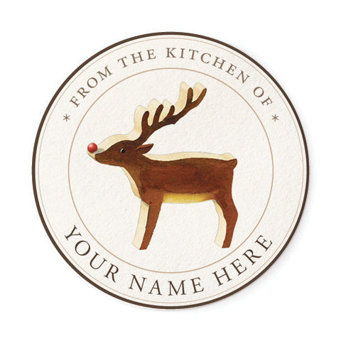 Wooden Reindeer - Chef Medallions