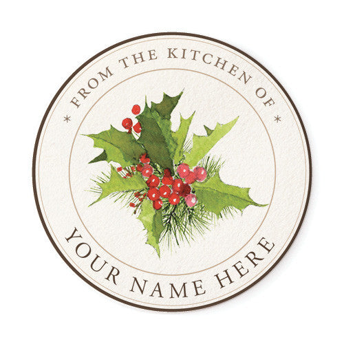Evergreen and Holly - Chef Medallions
