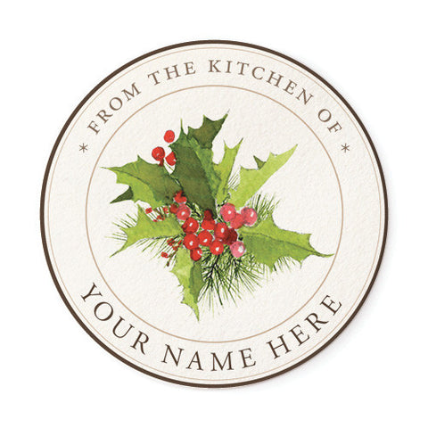 Evergreen and Holly - Chef Medallions
