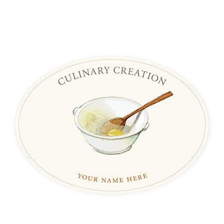 Real Simple - Oval Kitchen Labels