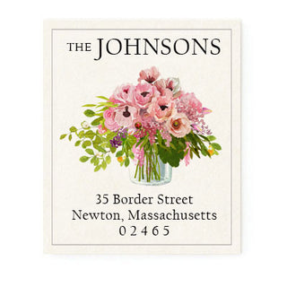 Oriental Poppies - Return Address Labels