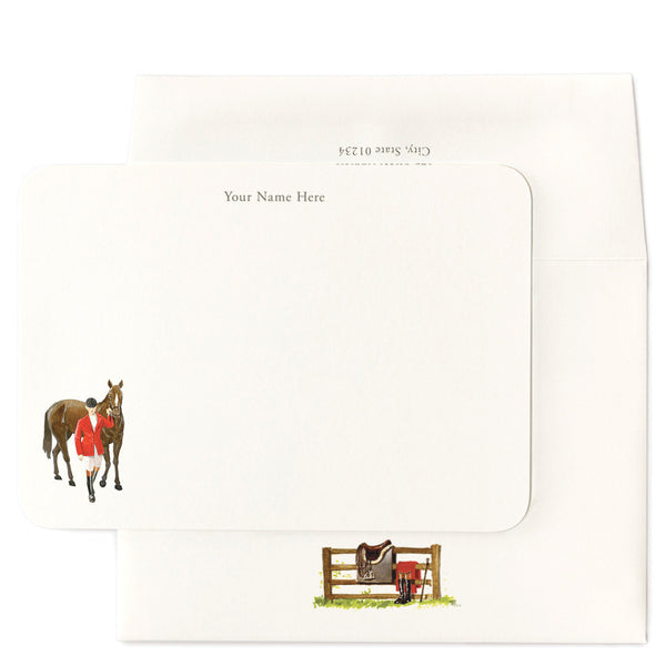 Back to the Barn - Personalized Note Cards by Felix Doolittle
