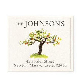 Peach Tree - Return Address Labels