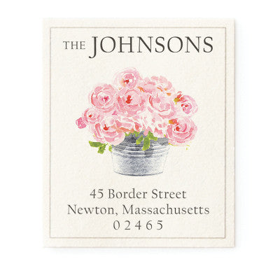 Happiness is Pink - Return Address Labels