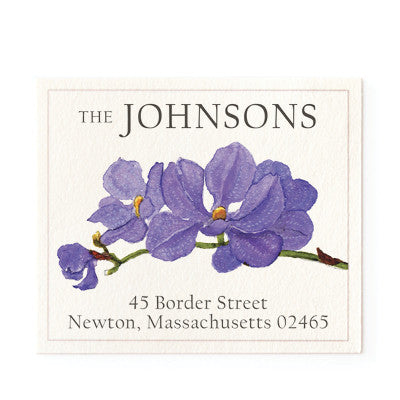 Orchid Stem - Return Address Labels