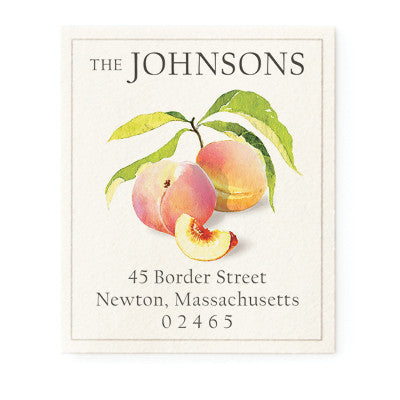 Juicy Peaches - Return Address Labels