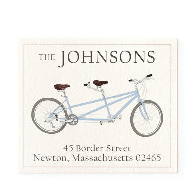 Blue Tandem - Return Address Labels