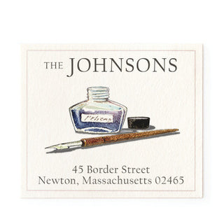 Handwritten - Return Address Labels
