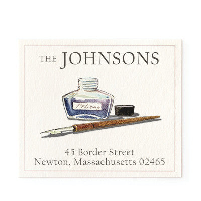 Handwritten - Return Address Labels